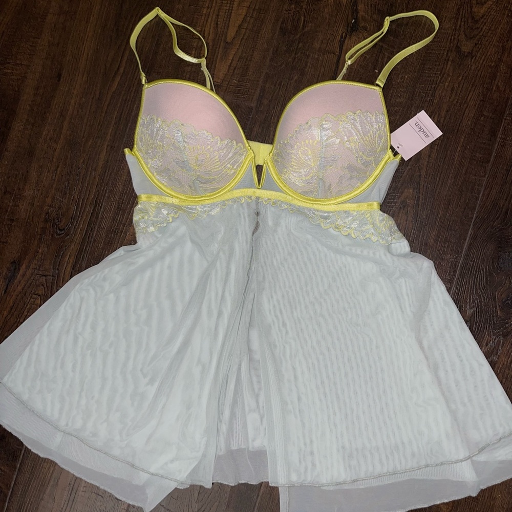 AUDEN Lingerie Top NWT